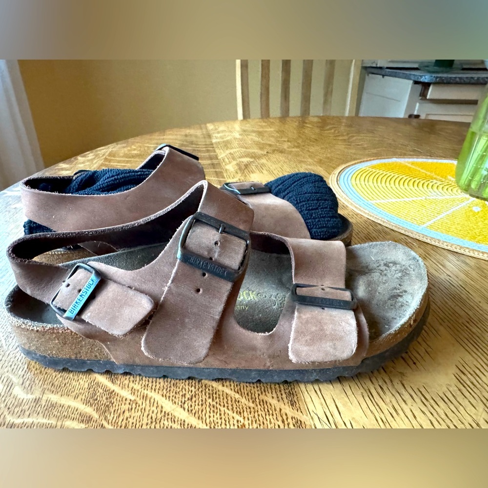 Original and classic Birkenstock sandals.